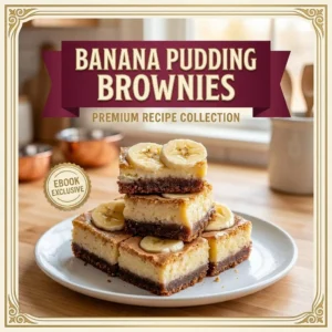 Banana Pudding Brownies