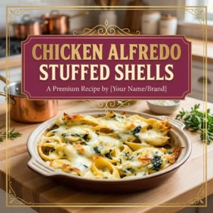 Chicken Alfredo Stuffed Shells