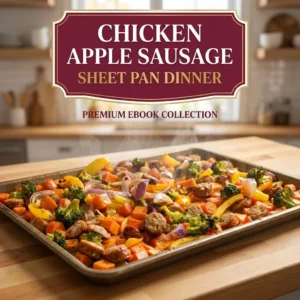 Chicken Apple Sausage Sheet Pan Dinner