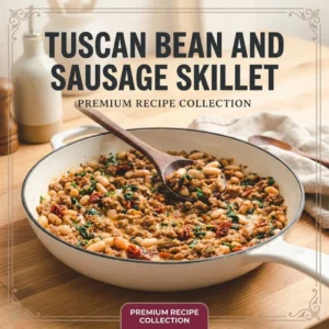 Tuscan Bean and Sausage Skillet