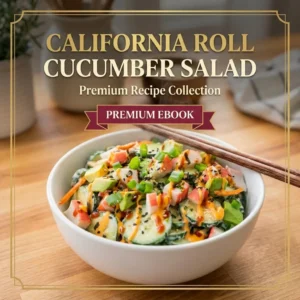 California Roll Cucumber Salad