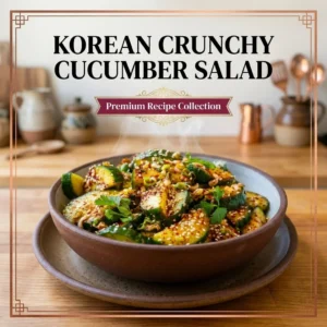 Korean Crunchy Cucumber Salad