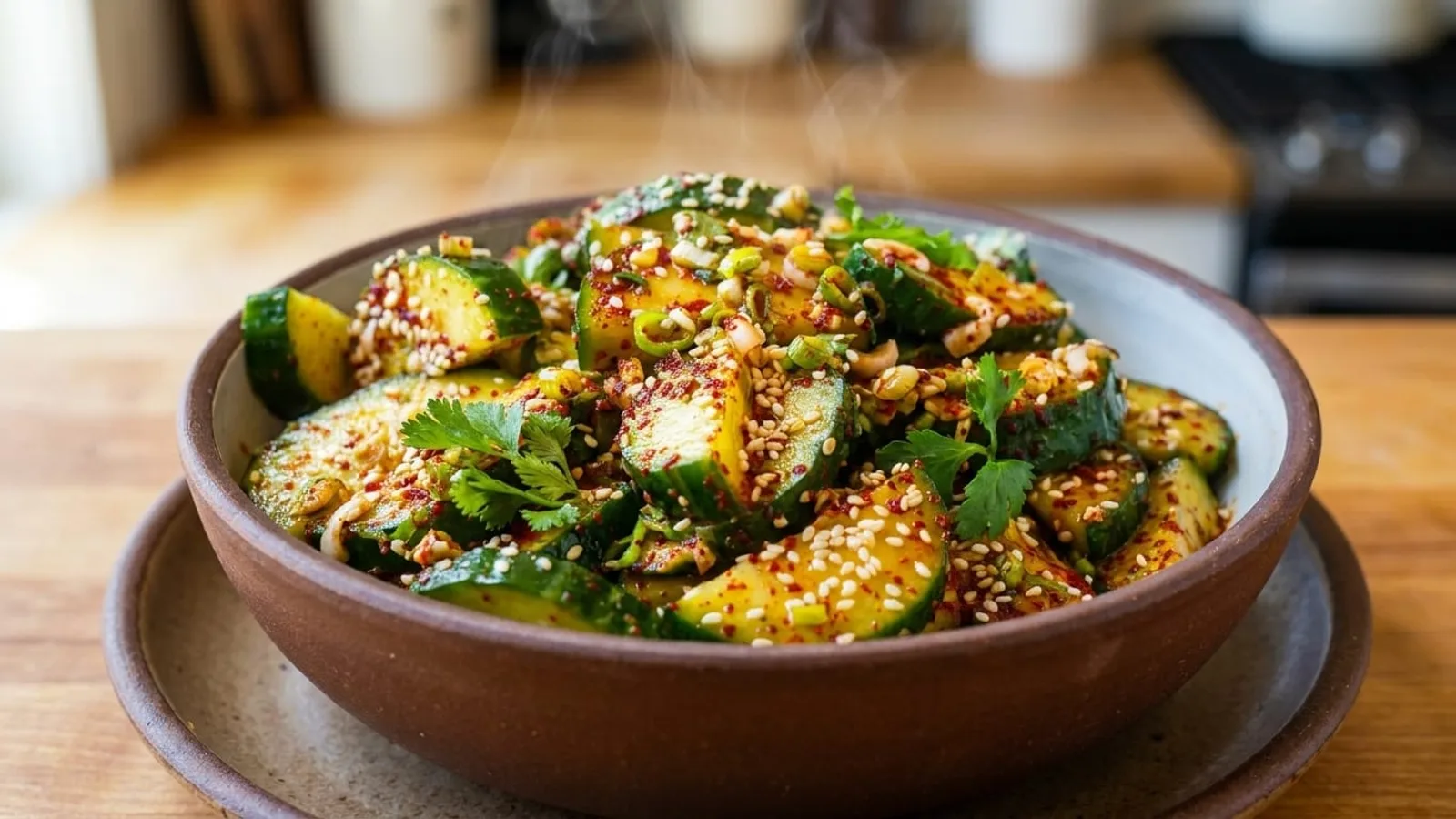 Korean Crunchy Cucumber Salad: A Refreshing Delight